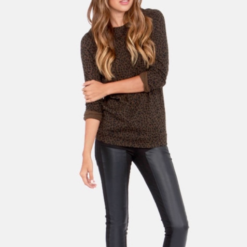 OBEY
 Echo Mt Leopard Sweat Shirt